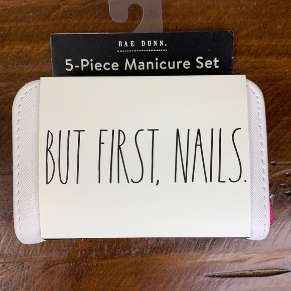 RAE DUNN • “But First, Nails” Manicure Set - Picture 3 of 5